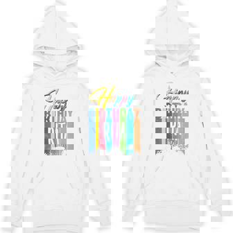 Happy Birthday Rita Personalized Name Custom B-Day Unisex Hoodie - Monsterry