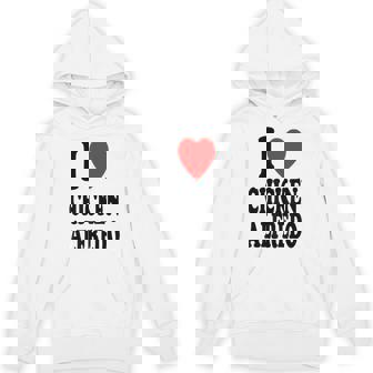 I Heart Love Chicken Alfredo Favorite Dinner Italian Unisex Hoodie - Monsterry
