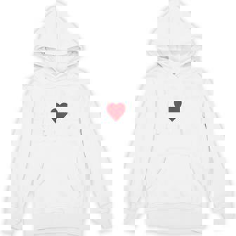 Heart Warrior Heart Disease Awareness Month Red Heart Hoodie - Thegiftio UK