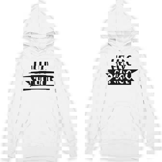 Hello School First Day Of School Kid And Teacher Shirt Unisex Hoodie - Monsterry