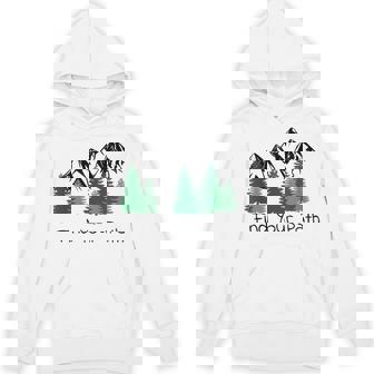 Hiking And Mountains-Find Your Path Unisex Hoodie - Monsterry