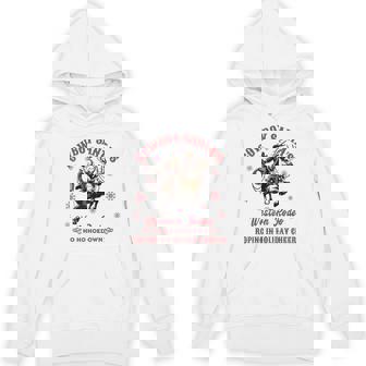 Ho Ho Hoedown Roping In Holiday Cheer Fun Christmas Unisex Hoodie - Monsterry