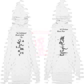 Hold On Partner I'm Overstimulated Cowboy Dachshund Dogs Hoodie - Seseable