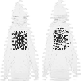 Because I'm Chris That's Why Personalized Idea Name Chris Unisex Hoodie - Monsterry