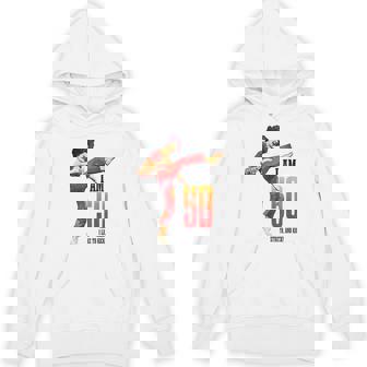 I’M Fifty Five-Oh 50 Sally Kick Lady Birthday Hoodie - Thegiftio UK