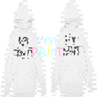 I'm Paint I Heart Love To Finger Paint Cute Couple Hoodie | Seseable CA