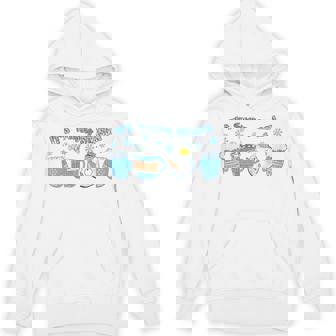 It's Freezing Season Hot Cocoa Cozy Christmas Winter Gloves Unisex Hoodie - Monsterry