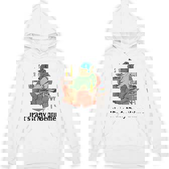 It's Past My Bedtime Bear Lover Reading Unisex Hoodie - Monsterry