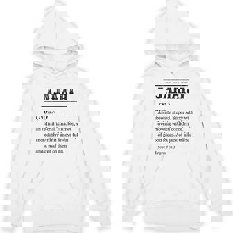 JAHARI Name Definition Phrase Customized Unisex Hoodie - Monsterry