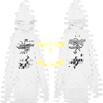 Be Joyful Bee Shirt Pun Good Vibe Unisex Hoodie - Monsterry