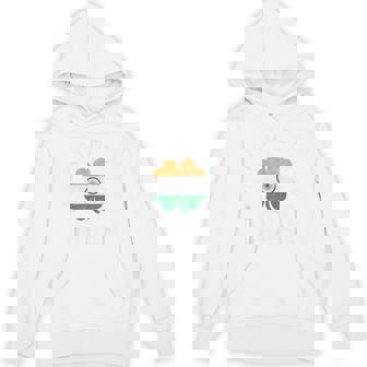 Kiss Me I'm Indian Flag Shamrock St Patrick's Day Unisex Hoodie - Monsterry
