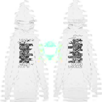 Kiss Me I Play Ice Hockey Goalie St Patricks Boys Kids Unisex Hoodie - Monsterry