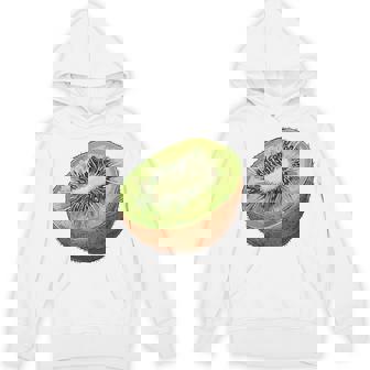 Kiwi Fruit Lovers Y2k Vintage Cute Retro Kiwi Graphic Hoodie | Seseable UK