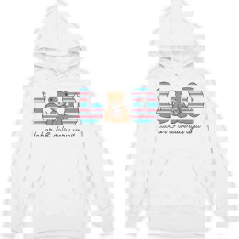 Labor And Delivery Unit Nursing L&D Bear Blanket Stripe Hoodie - Seseable