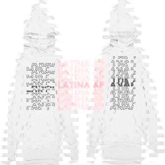 Latina AF Thank You Grocery Shirt Unisex Hoodie - Monsterry