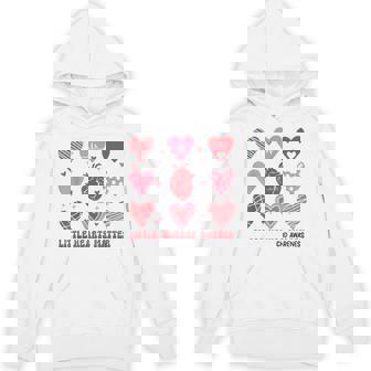 Little Hearts Matter Chd Awareness Heart Anatomy Valentine Hoodie - Thegiftio