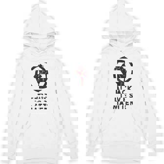 Lives Matter Protest Political Power Fist Resist Unisex Hoodie - Monsterry