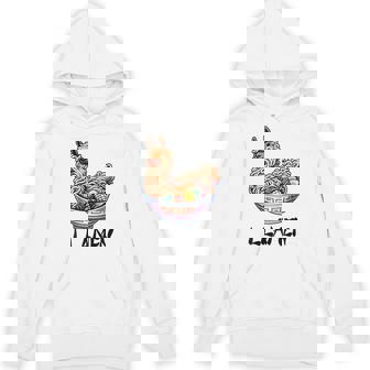 Llamen Noodles Chinese Food Alpaca Llama Lover Unisex Hoodie - Monsterry