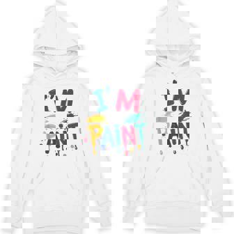 I Love To Finger Paint I'm Paint Couple Hoodie | Mazezy
