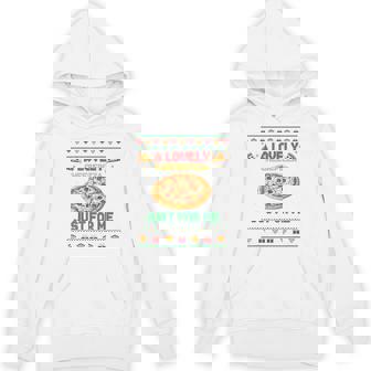 A Lovely Cheese Pizza Just For Me Unisex Hoodie - Monsterry