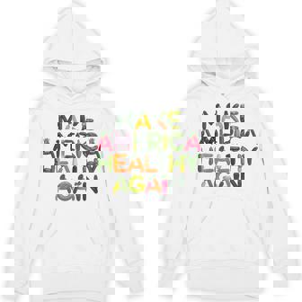 MAHA Make America Healthy Again DESIGN Is On The BACK Unisex Hoodie - Monsterry
