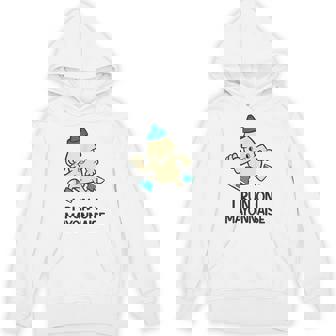 Mayo Lover I Run On Mayonnaise Unisex Hoodie - Monsterry