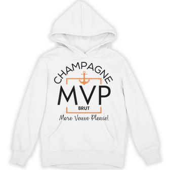 MVP More Veuve Please Veuve Party Champagne Label Inspired Unisex Hoodie - Monsterry