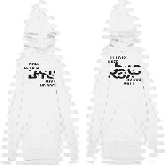 All I Need Is Jesus And My Dog Fun Faith Religious Christian Unisex Hoodie - Monsterry