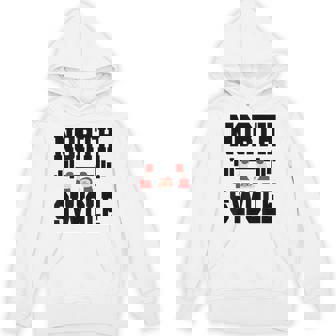 North Swole Merry Christmas Santa Claus Workout Gym Fitness Unisex Hoodie - Monsterry