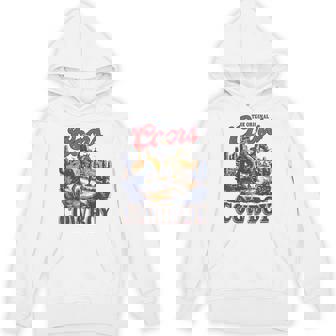 The Original Coor Cowboys Western Country Cowhide Riding Hoodie - Thegiftio