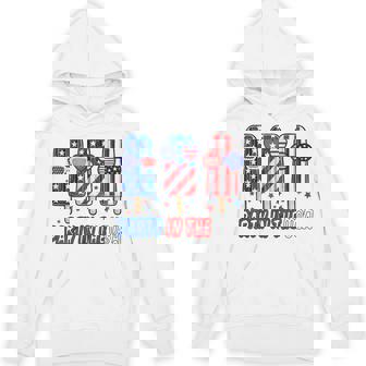 Party In USA 4th July Popsicle Shirt Boys USA Flag American Unisex Hoodie - Monsterry