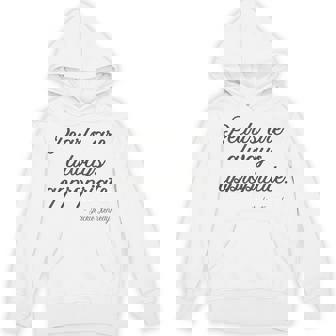 Pearls Are Always Appropriate Jackie Kennedy Hoodie - Thegiftio