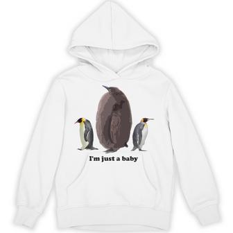 Pesto The Penguin Famous Bird I'm Just A Baby Hoodie - Thegiftio UK