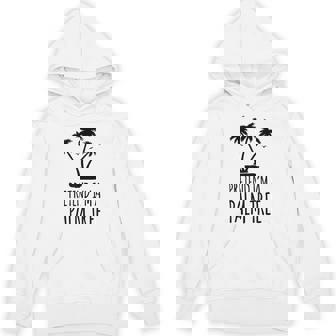 Pretend I'm A Palm Tree Easy Lazy Halloween Costume 2024 Hoodie | Mazezy