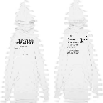 Therapist Agent Of Change Unisex Hoodie - Monsterry