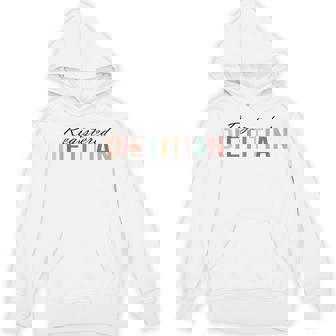 Registered Dietitian Nutritionist Dietary Food Dietitian Unisex Hoodie - Monsterry