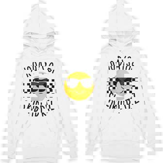 Retro 100 Days Of Skibidi Rizz Smile Face 100 Days Of School Hoodie - Thegiftio