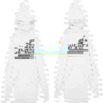 Retro Gulf Of Usa America Est 2025 Gulf Of Mexico Hoodie - Thegiftio