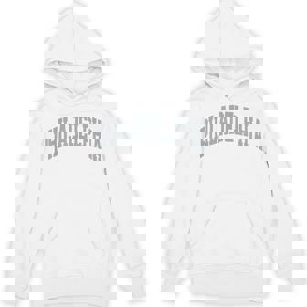 Retro Philadelphia Souvenir Classic Philadelphia Grey Green Hoodie | Mazezy