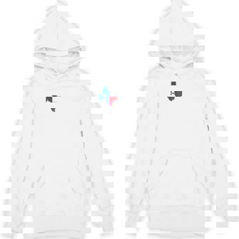 Retro Texas State Flag Vintage Star For Texan Art Home Grown Unisex Hoodie - Monsterry