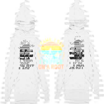 I Came I Saw I Tripped On A Root Adventure Hiking Vintage Hoodie - Seseable