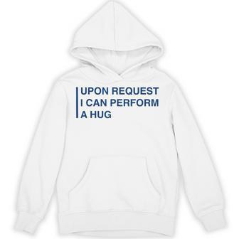Severance Upon Request I Can Perform A Hug Hoodie - Thegiftio UK
