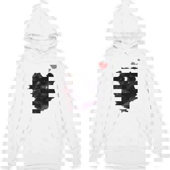 Silkie Chicken Love Unisex Hoodie - Monsterry