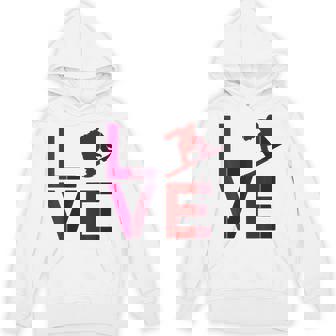 Snowboard Snow Valentines Day Ice Winter Sport Sports Unisex Hoodie - Monsterry