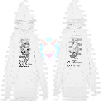 Snowbunny Cute Bunny Rabbit In The Snow Unisex Hoodie - Monsterry
