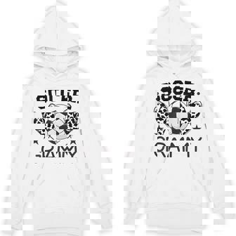 Soccer Grammy Hearts Grammy Of A Soccer Player Grammy Hoodie - Thegiftio UK
