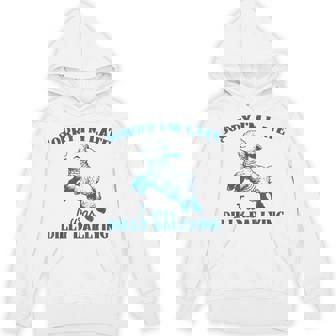 Sorry I'm Late I Was Dilly Dallying Baby Cute Lamb Sheep Hoodie - Thegiftio UK
