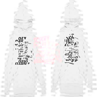 Sorry I'm Late I Was Dilly Dallying Sheep Cute Lamb Hoodie - Thegiftio UK