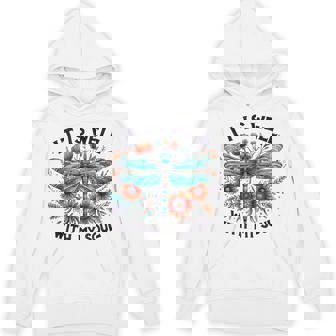 It Is Well With My Soul Inspirational Quote Hoodie - Monsterry