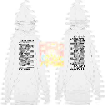 More Spaghetti Less Upsetti Cat Eating Spaghetti Hoodie - Thegiftio